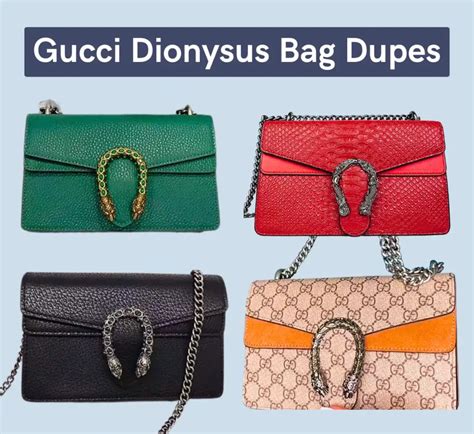 dionysus bag dupe|dionysus bag gucci.